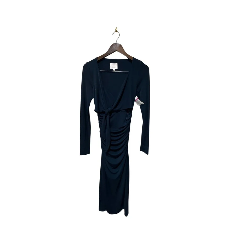 Cinq à Sept Brenna Jersey Tie Midi-Dress Size 2‎ NWOT